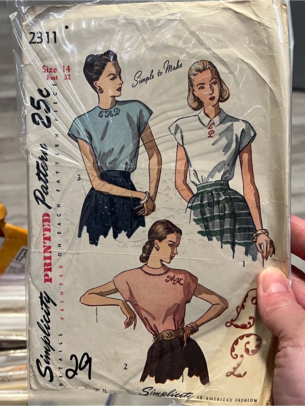 Vintage Pattern Lot